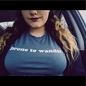 Prone to wander tshirt